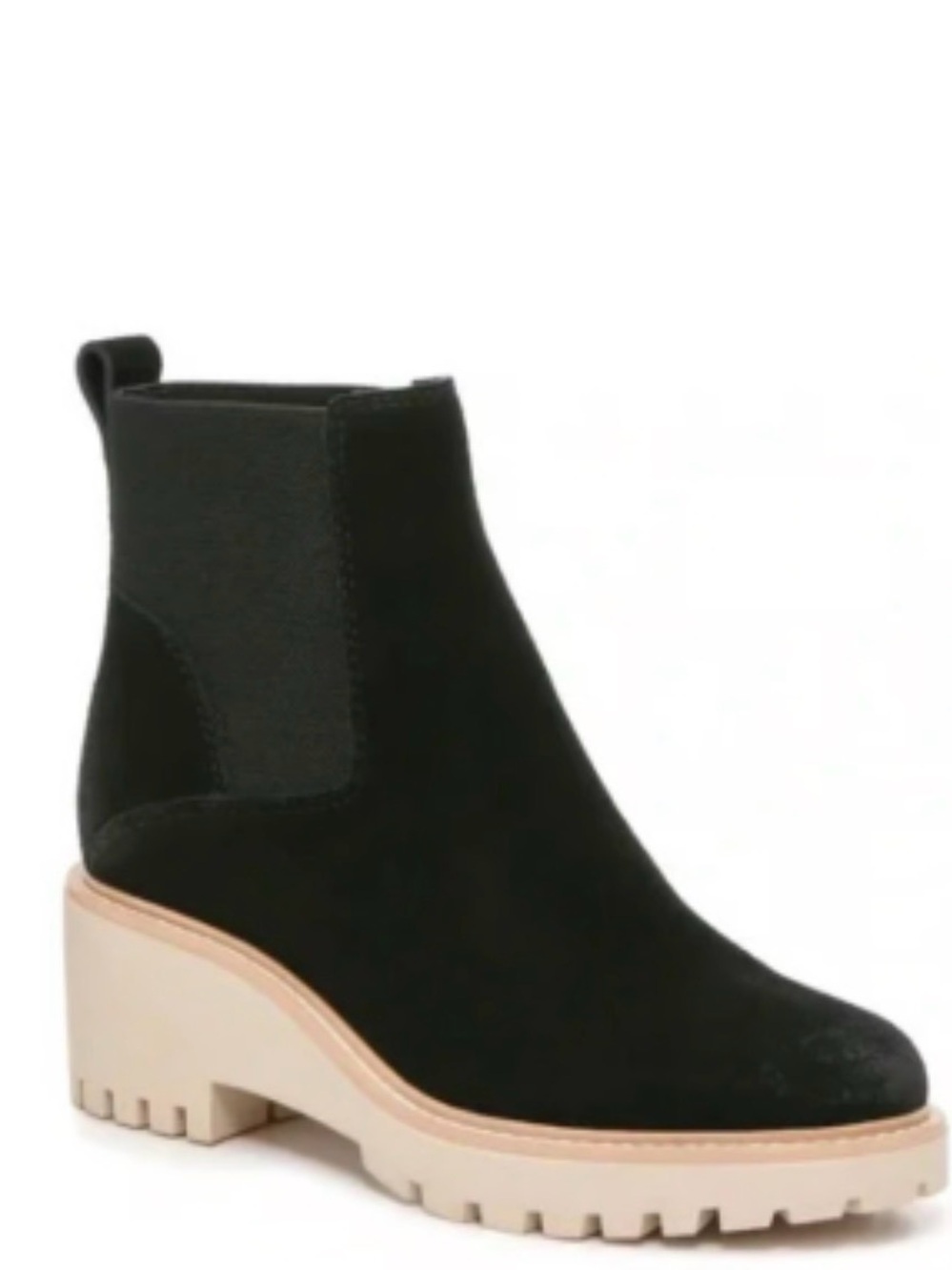 Dolce Vita Womens Haddie Wedge Chelsea Boot Ankle Booties - sz 8.5